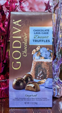 Godiva Dark Lava Truffle Box