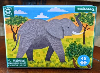 African Elephant 48pc Puzzle