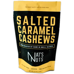 Salted Caramel Cashews | Nat's Nuts