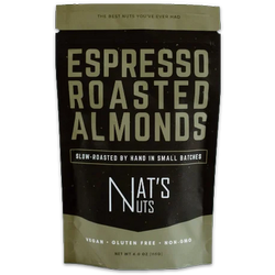 Espresso Roasted Almonds | Nat's Nuts