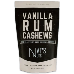 Vanilla Rum Cashews | Nat's Nuts