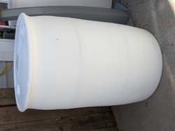 50Gal Food Grade Barrel (White)